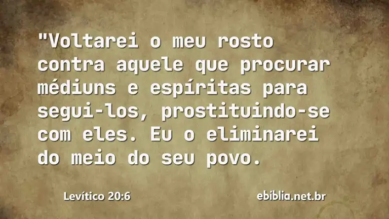 Levítico 20:6