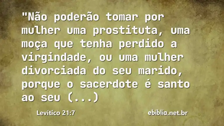 Levítico 21:7