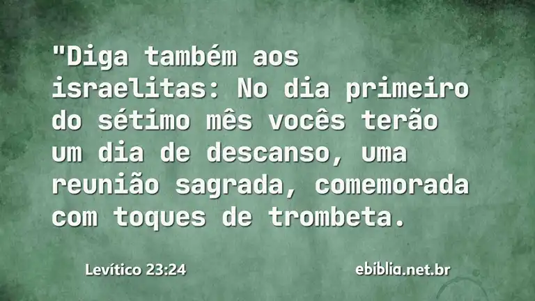 Levítico 23:24