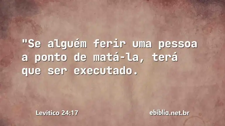 Levítico 24:17