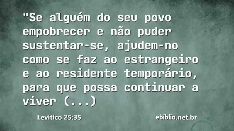 Levítico 25:35