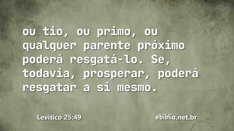 Levítico 25:49