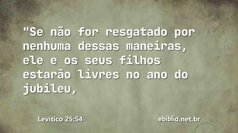 Levítico 25:54