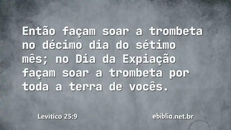 Levítico 25:9