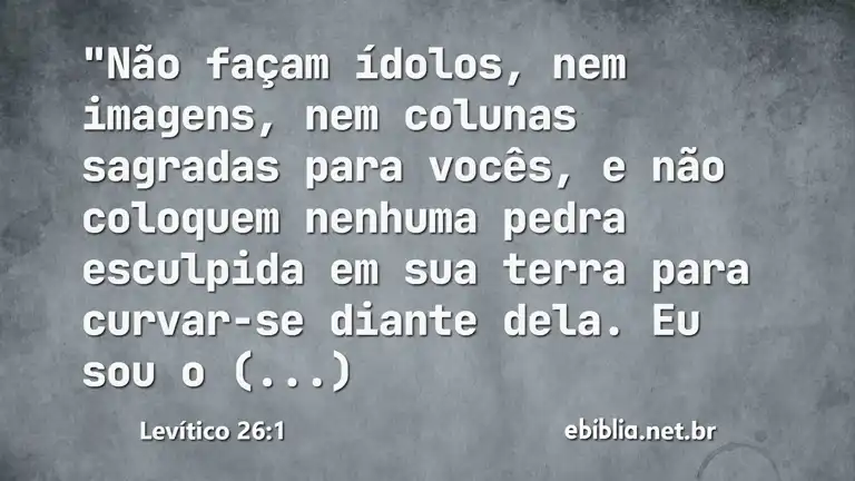 Levítico 26:1