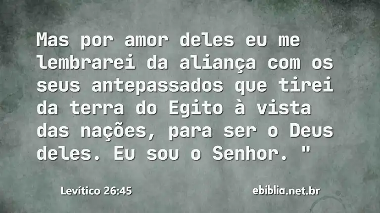 Levítico 26:45