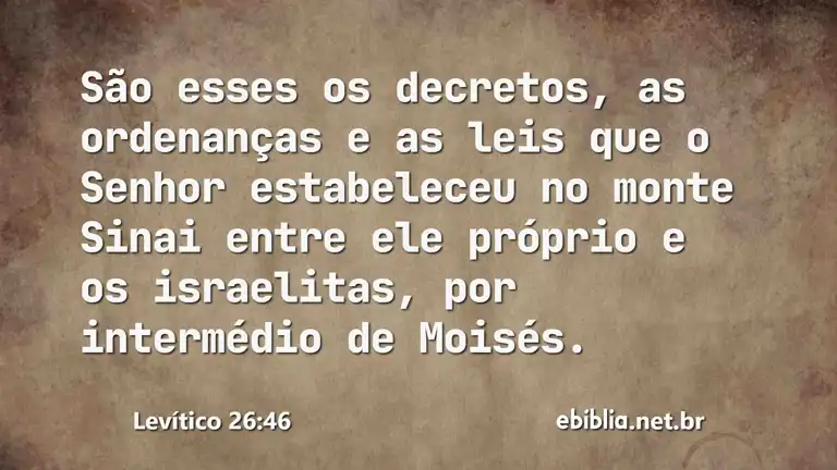 Levítico 26:46