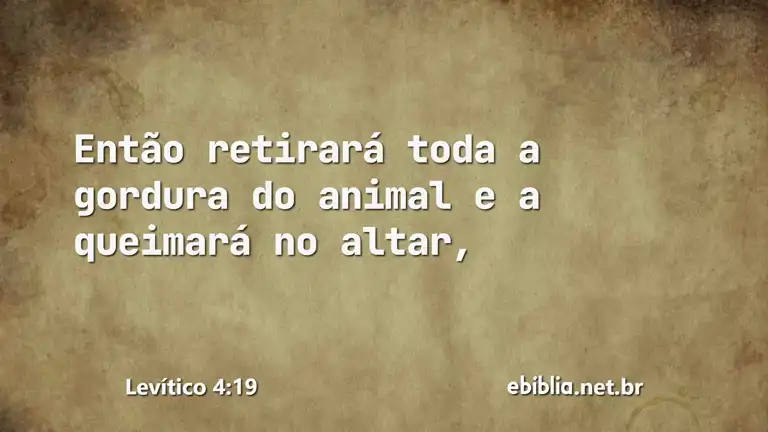 Levítico 4:19