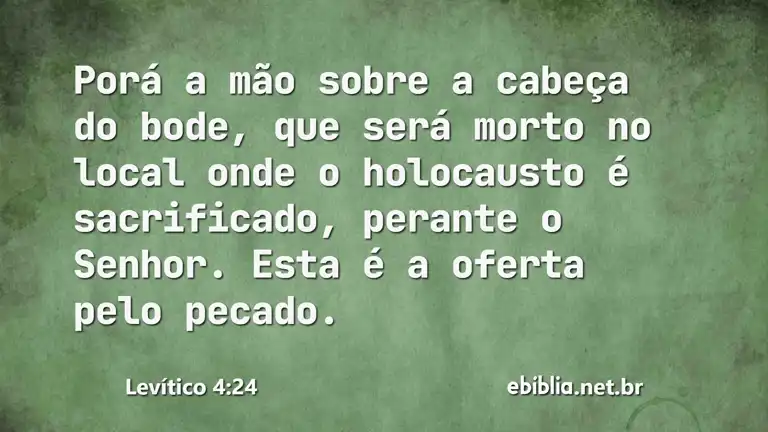 Levítico 4:24