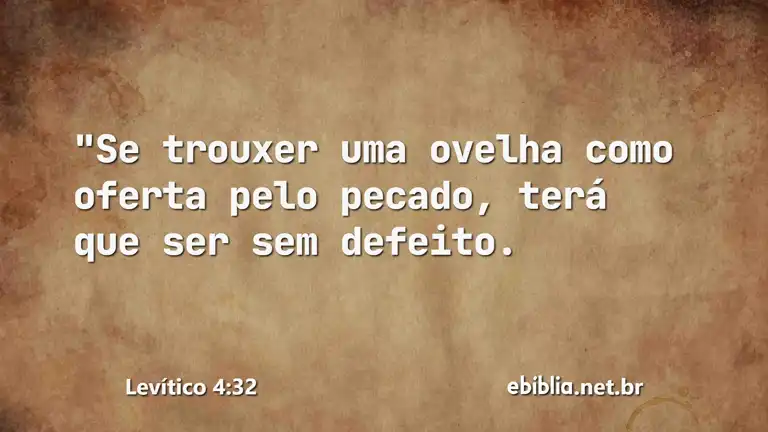 Levítico 4:32