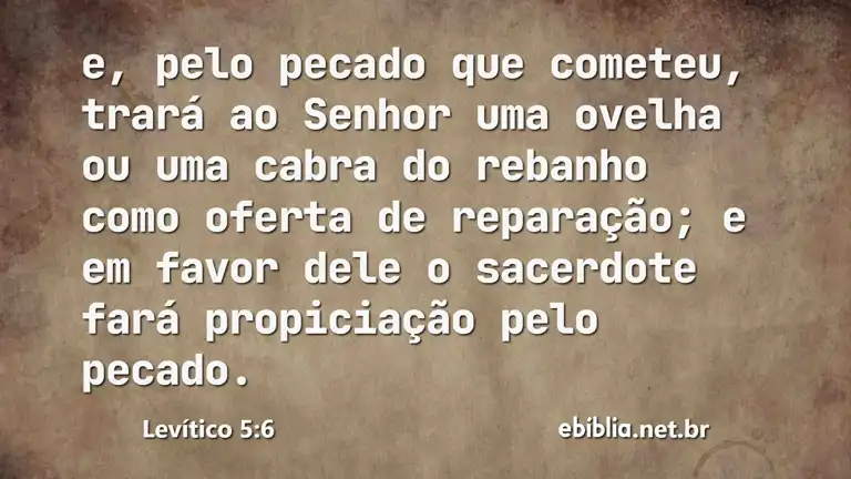 Levítico 5:6