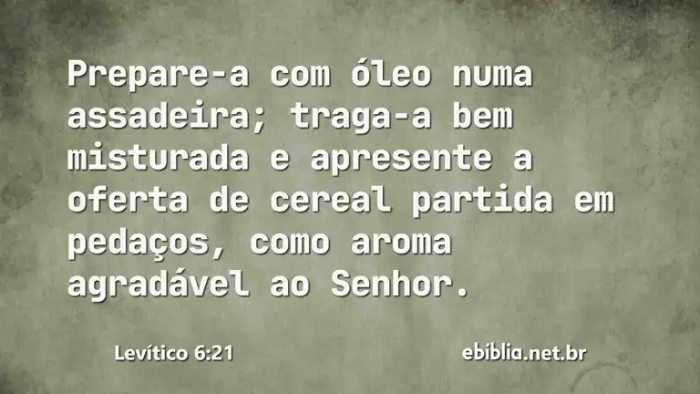 Levítico 6:21