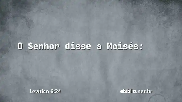 Levítico 6:24