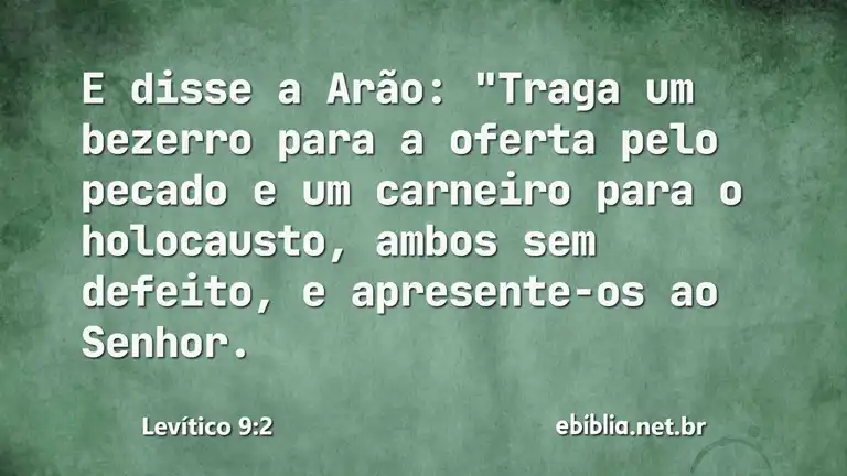 Levítico 9:2