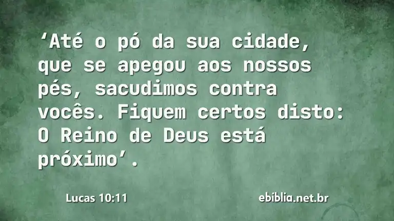 Lucas 10:11