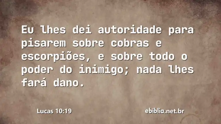 Lucas 10:19