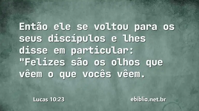 Lucas 10:23