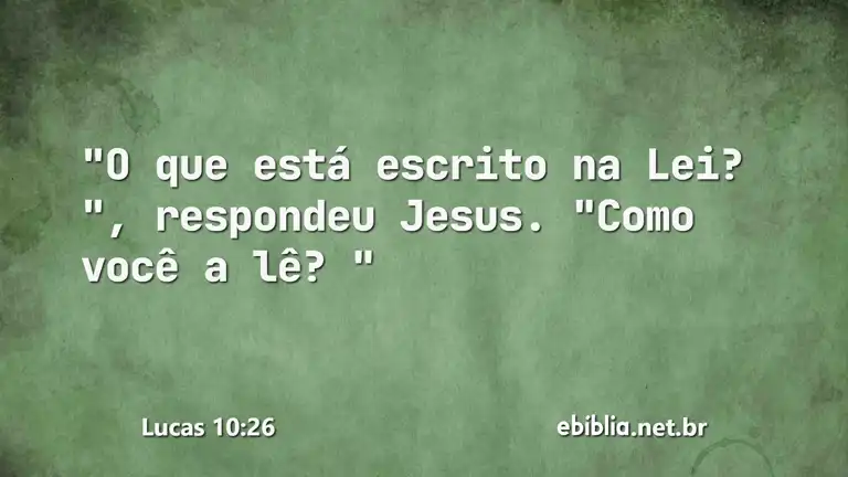 Lucas 10:26