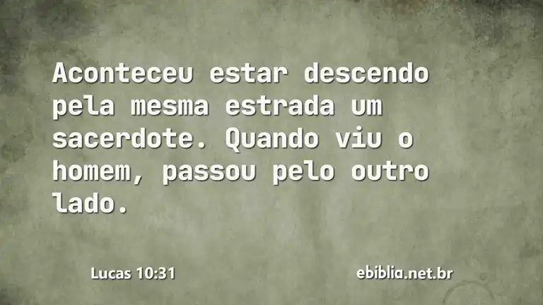 Lucas 10:31