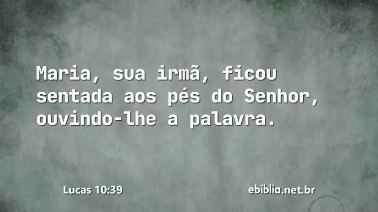 Lucas 10:39