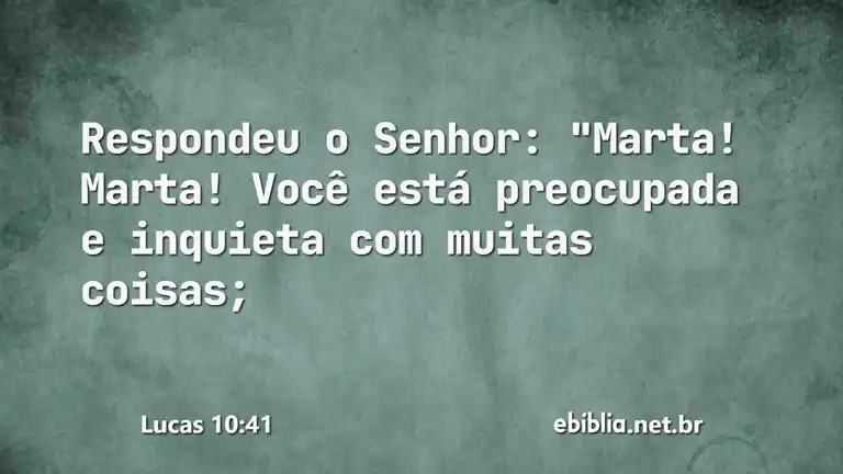 Lucas 10:41