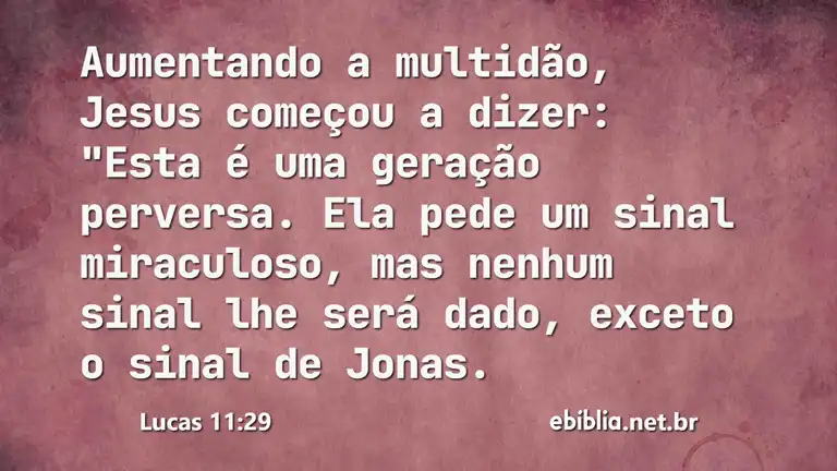 Lucas 11:29