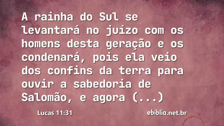 Lucas 11:31