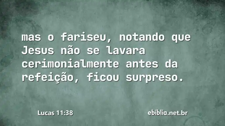 Lucas 11:38