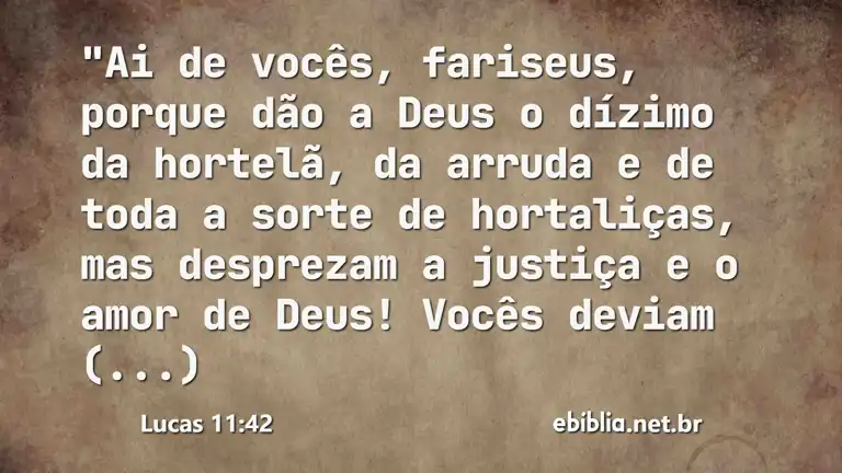 Lucas 11:42