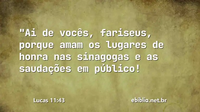 Lucas 11:43