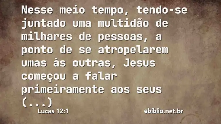 Lucas 12:1