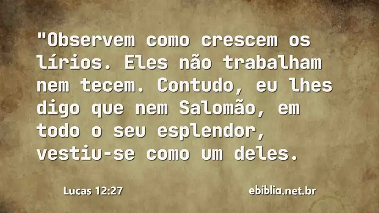 Lucas 12:27