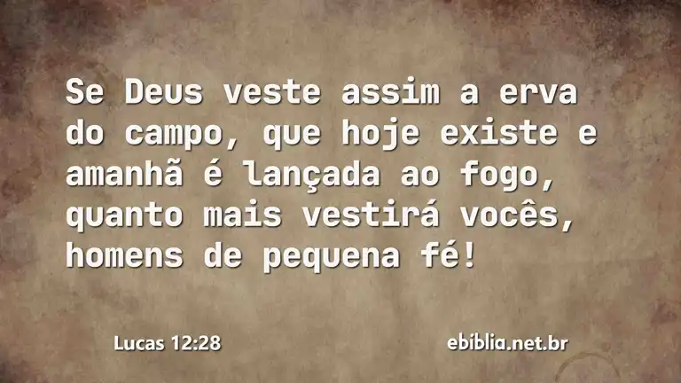 Lucas 12:28