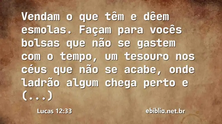 Lucas 12:33