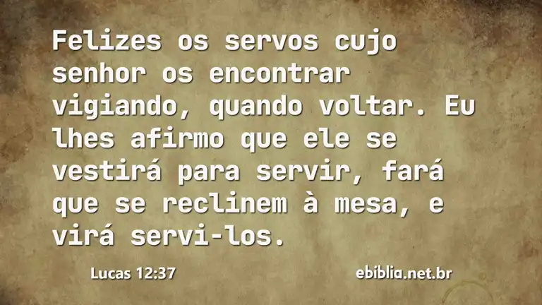 Lucas 12:37