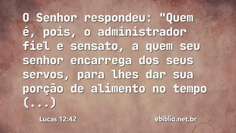 Lucas 12:42