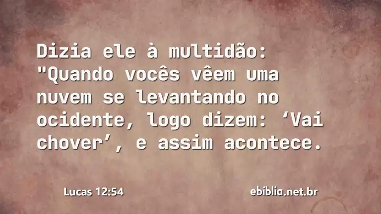 Lucas 12:54