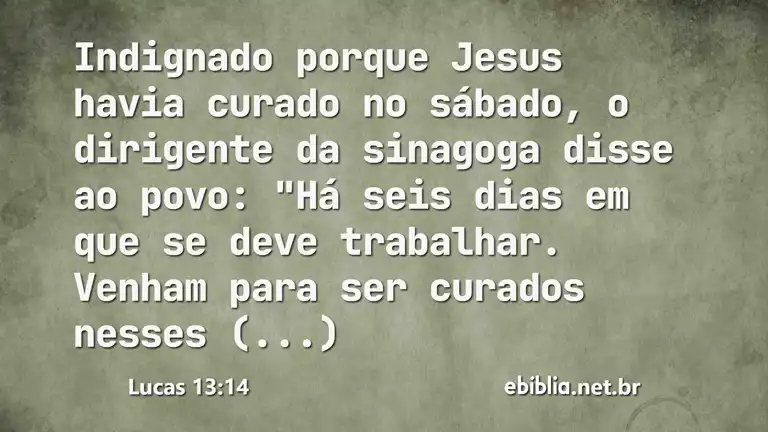 Lucas 13:14