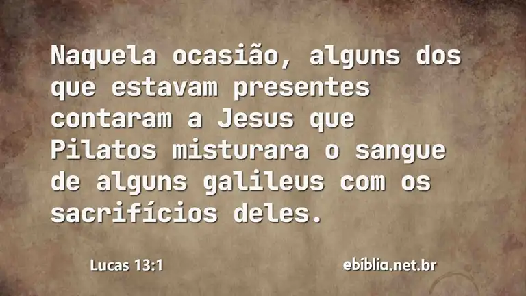 Lucas 13:1