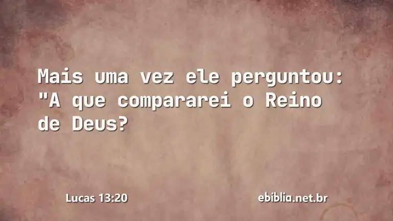 Lucas 13:20