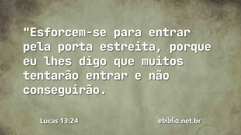 Lucas 13:24