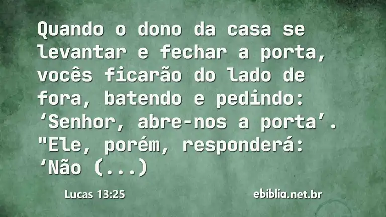 Lucas 13:25