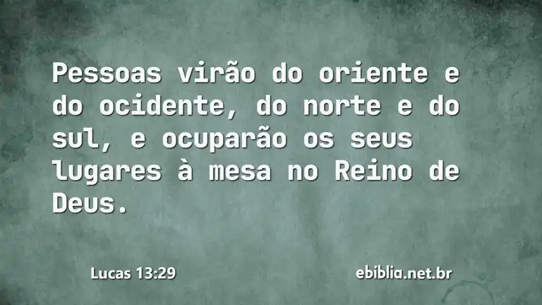 Lucas 13:29