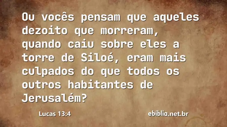 Lucas 13:4