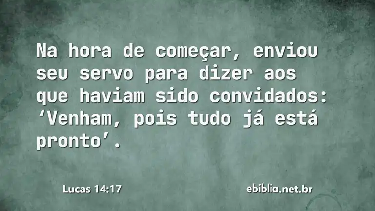 Lucas 14:17