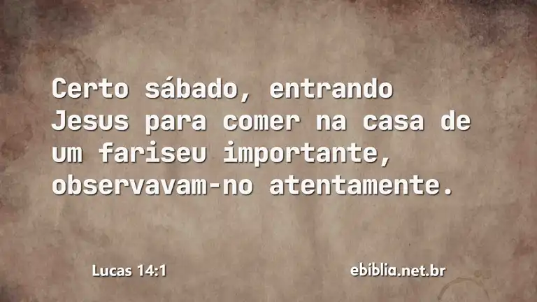 Lucas 14:1