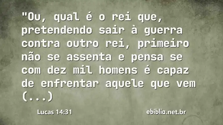 Lucas 14:31