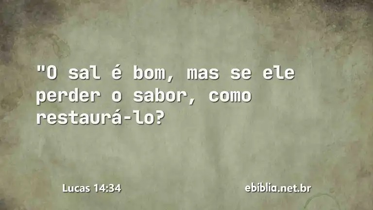 Lucas 14:34