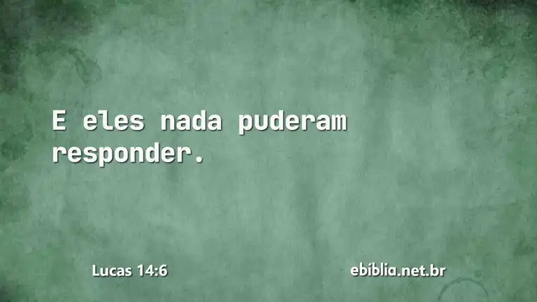 Lucas 14:6