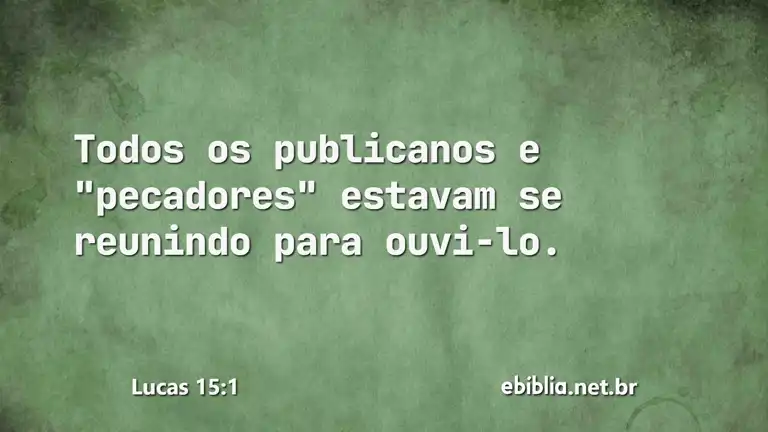 Lucas 15:1